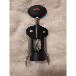 OXO Good Grips Winged Corkscrew Wine Bottle Opener Black Stainless Steel